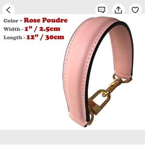 Pink leather handle for neonoe